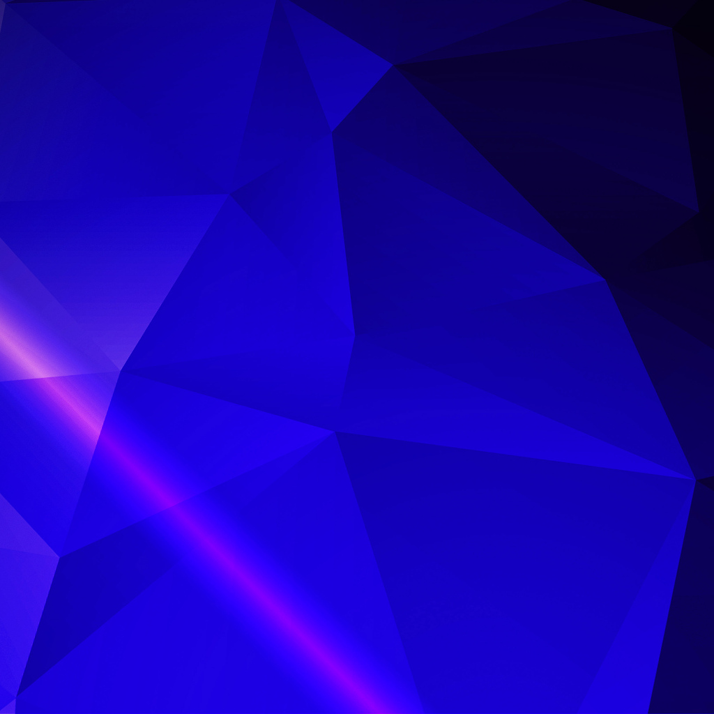 Синяя геометрическая структура 