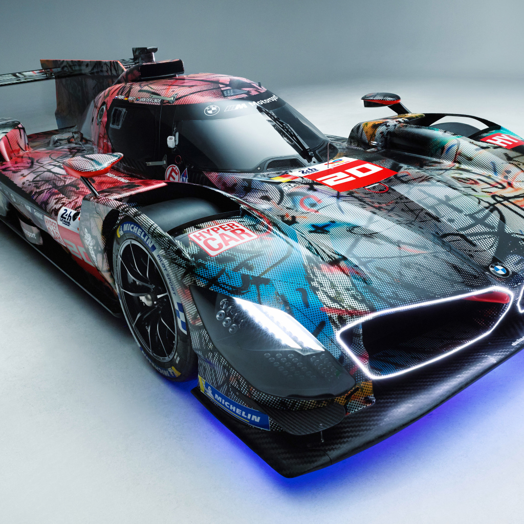 Дорогой спорткар BMW Art Car By Julie Mehretu