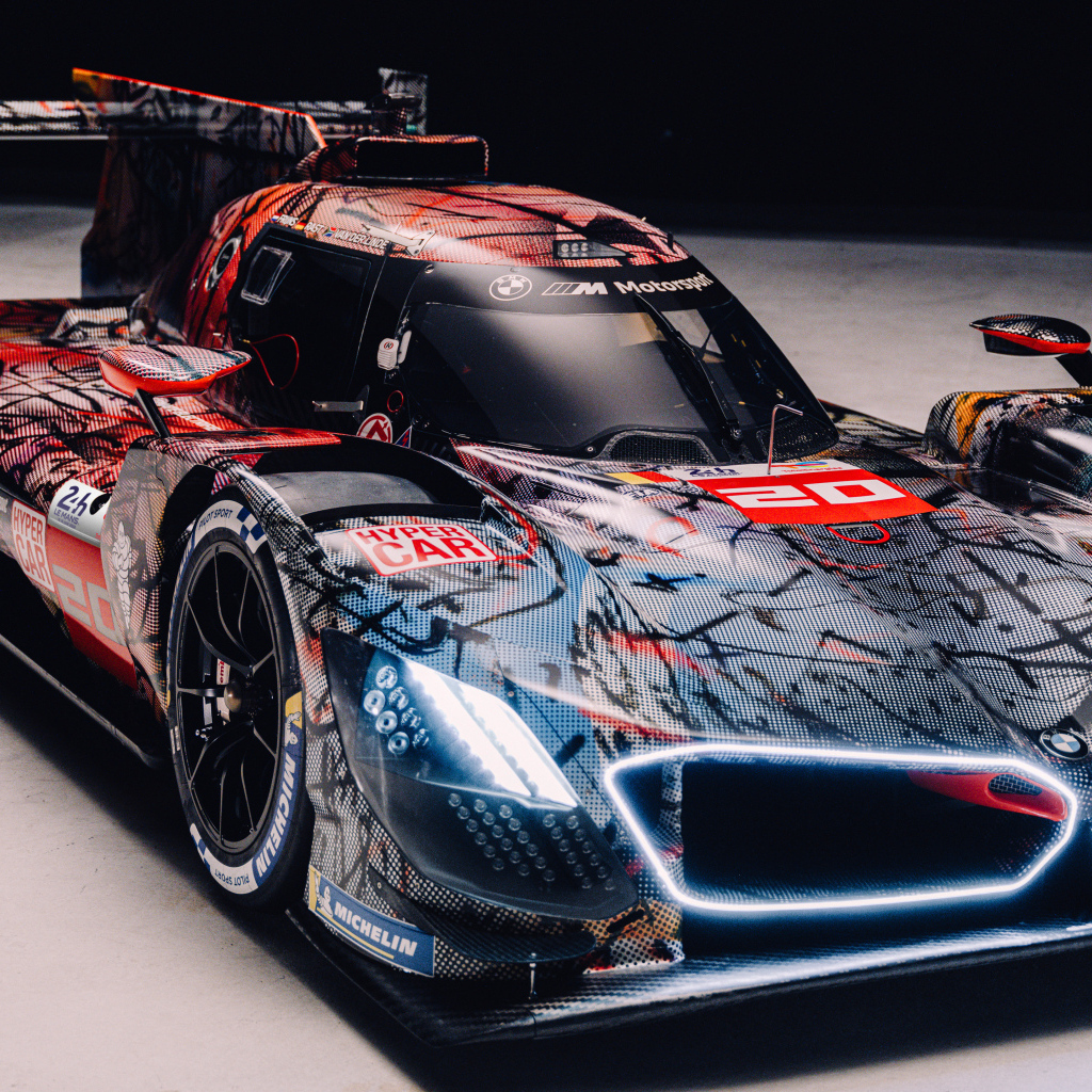 Новый спортивный автомобиль  BMW Art Car By Julie Mehretu