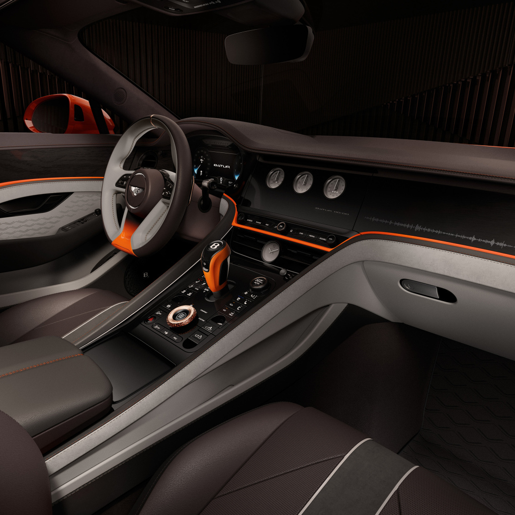 Салон автомобиля Bentley Mulliner Batur Convertible 2024 года