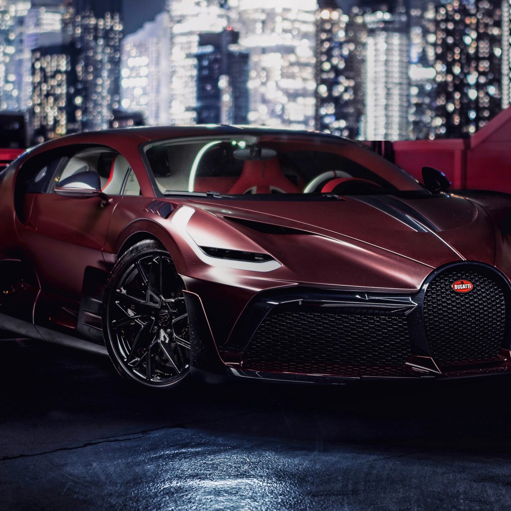 Быстрый автомобиль Bugatti Divo