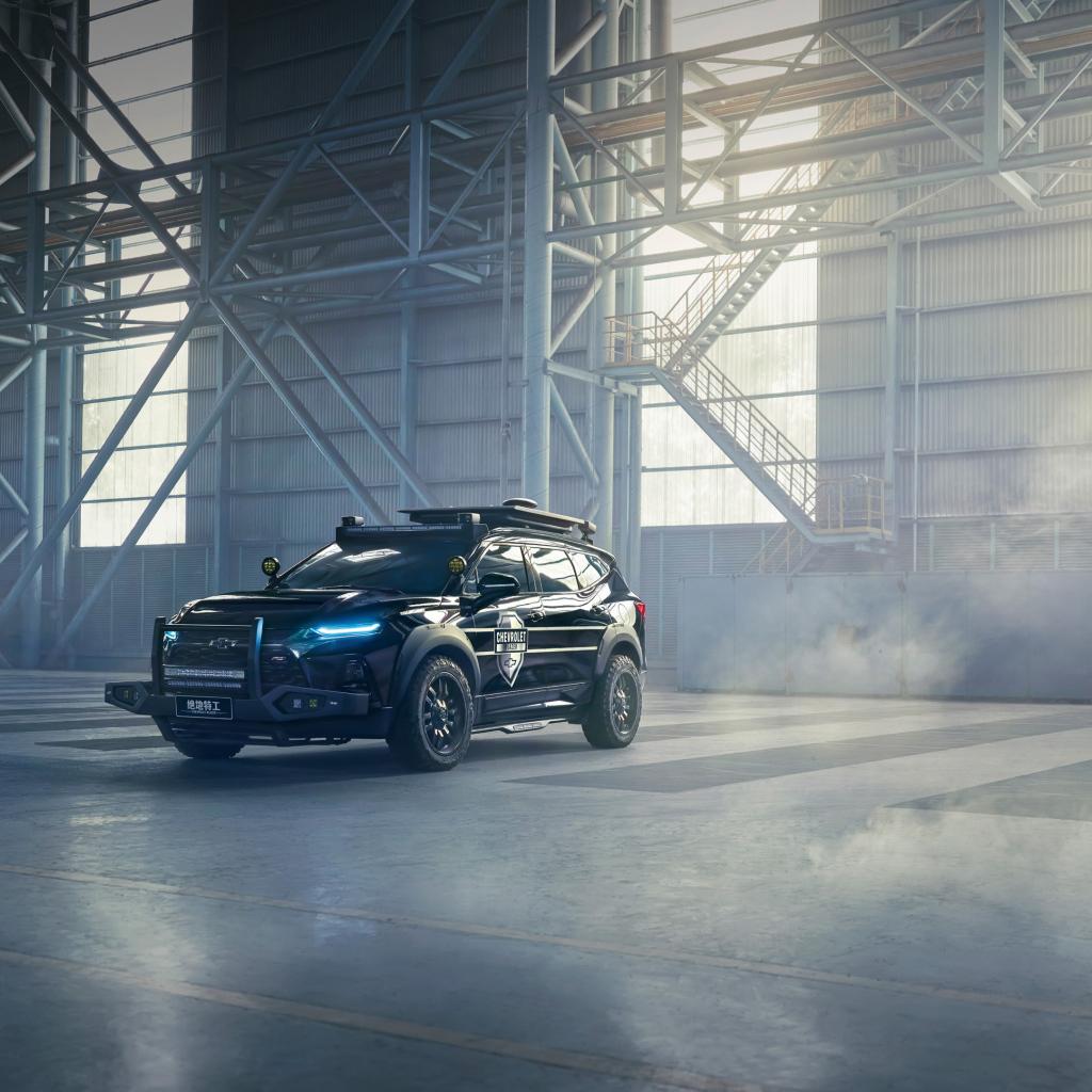 Автомобиль Chevrolet Trailblazer Jedi Agent Edition в ангаре