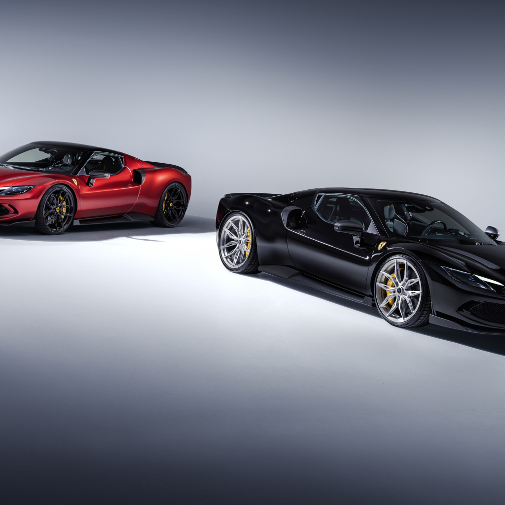 Два быстрых автомобиля Novitec Ferrari 296 GTB Aero 2024 года