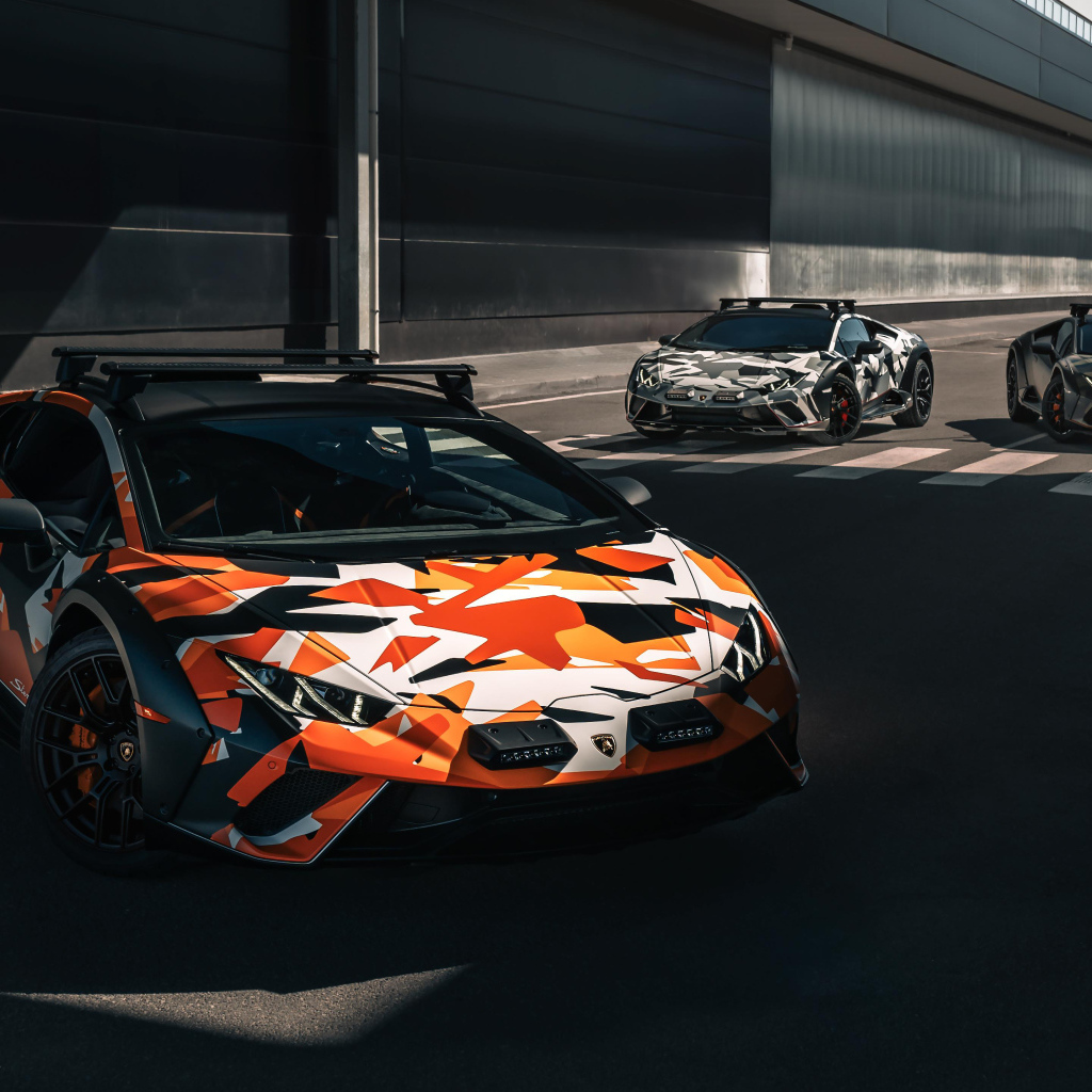Быстрые автомобили Lamborghini Huracán Sterrato All-Terrain Ad Personam 2024