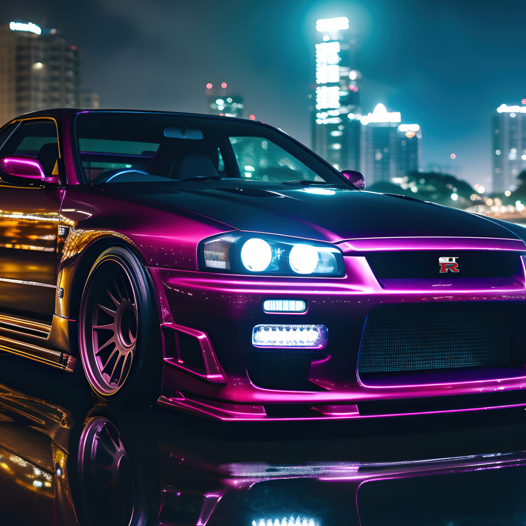 Спортивный автомобиль Nissan Skyline GT-R R34