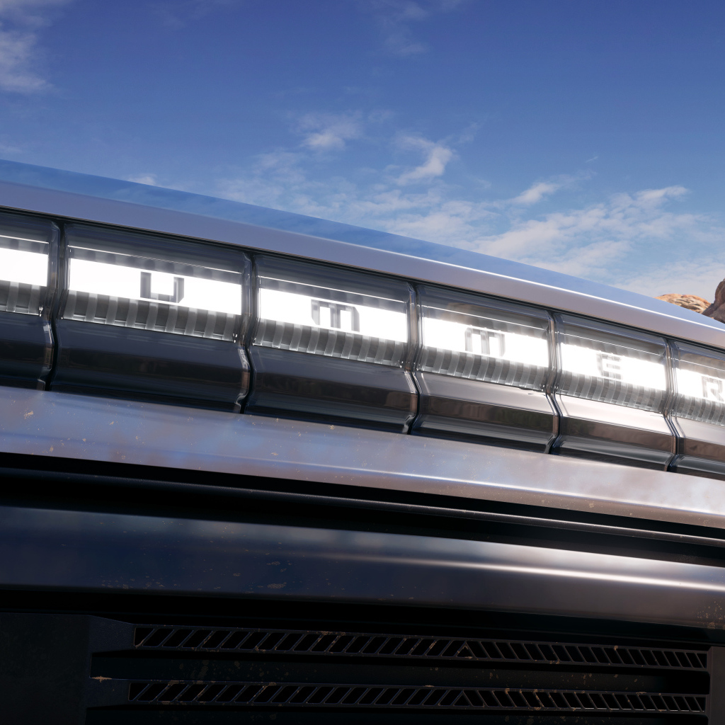 Логотип автомобиля GMC Hummer EV Pickup