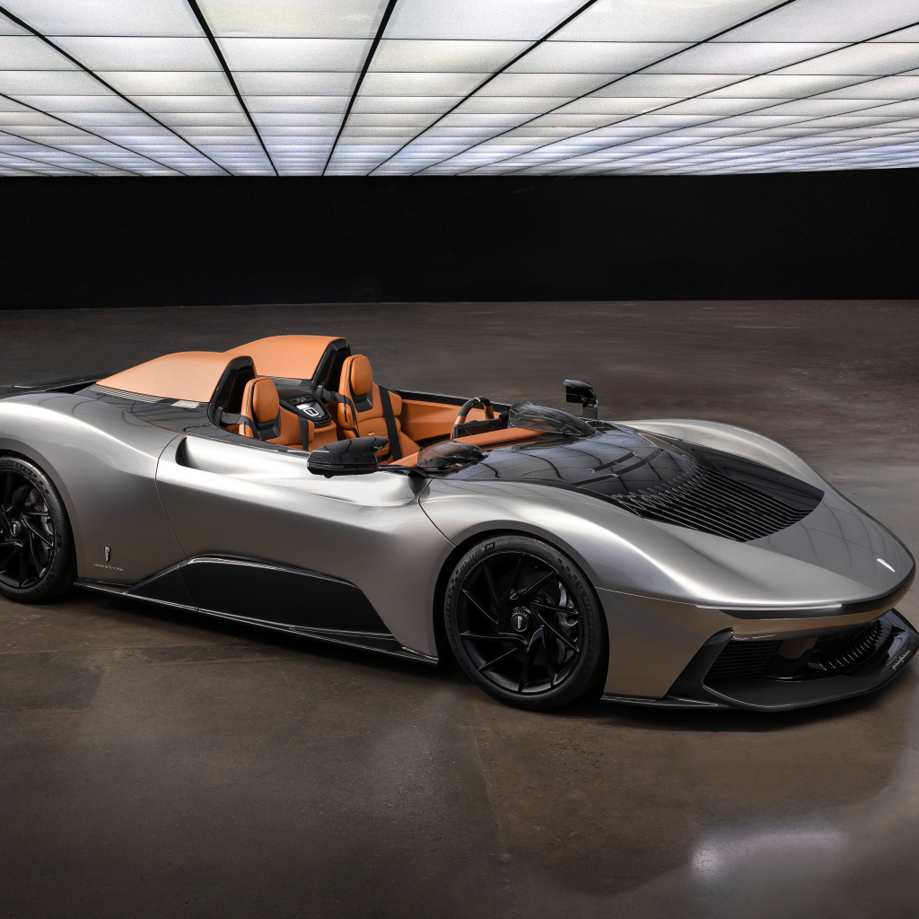 Необычный автомобиль Pininfarina B95 Gotham 2024 года