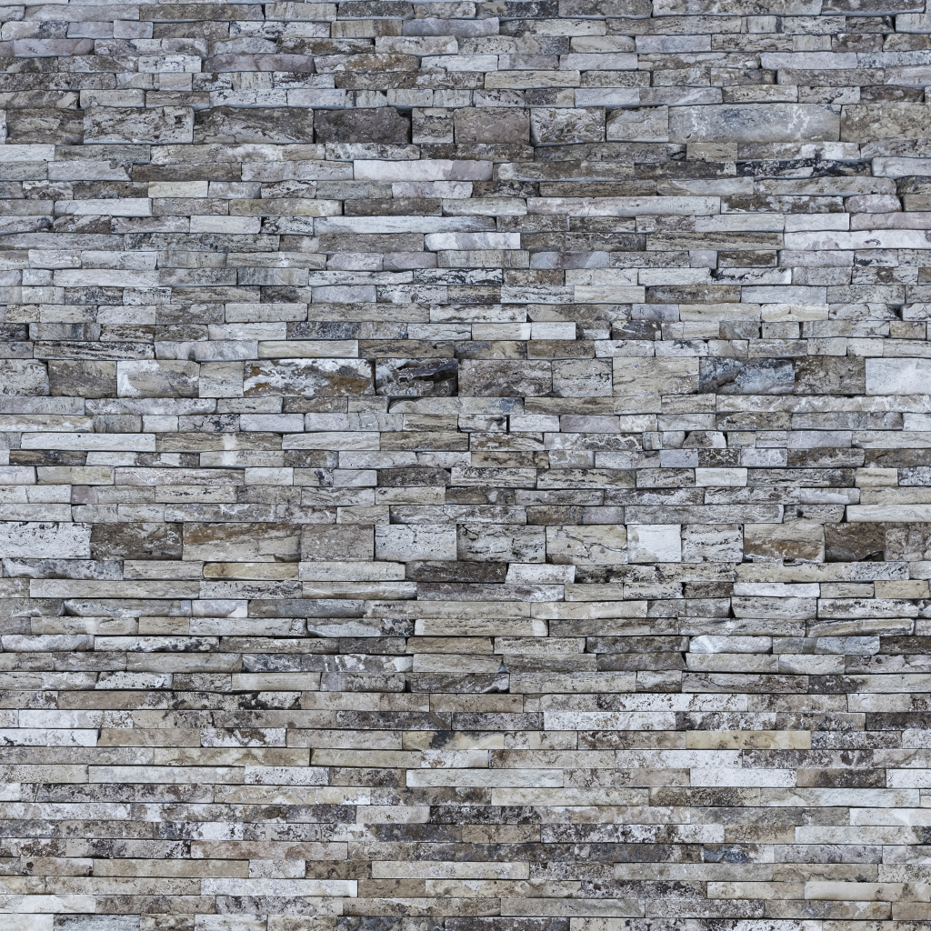 Мелкий серый кирпич для фона
