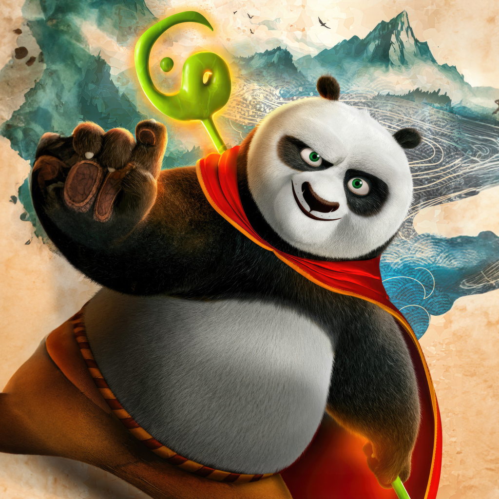 Персонаж По мультфильм Кунг-фу панда 4