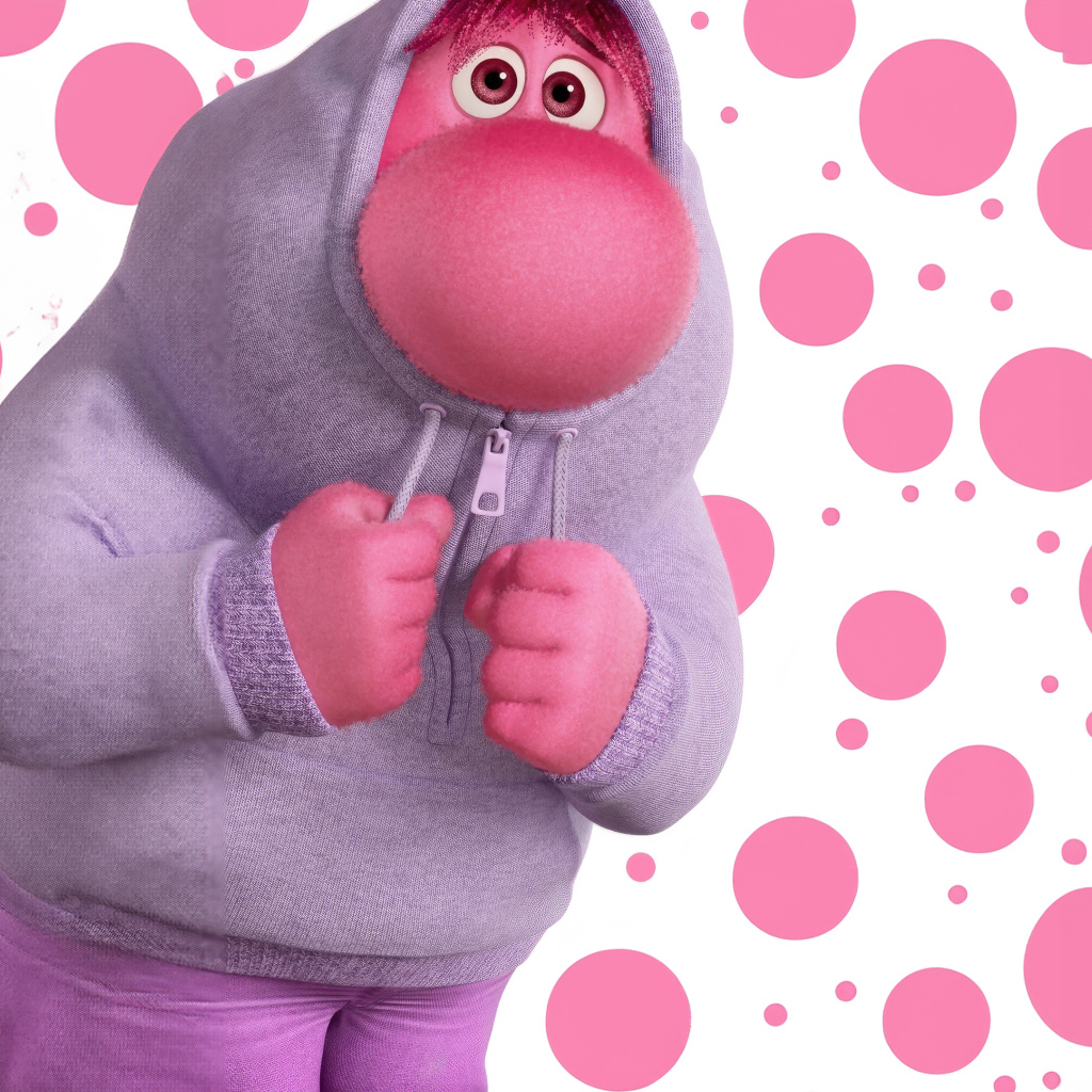 Милый персонаж Смущение из мультфильма Головоломка 2