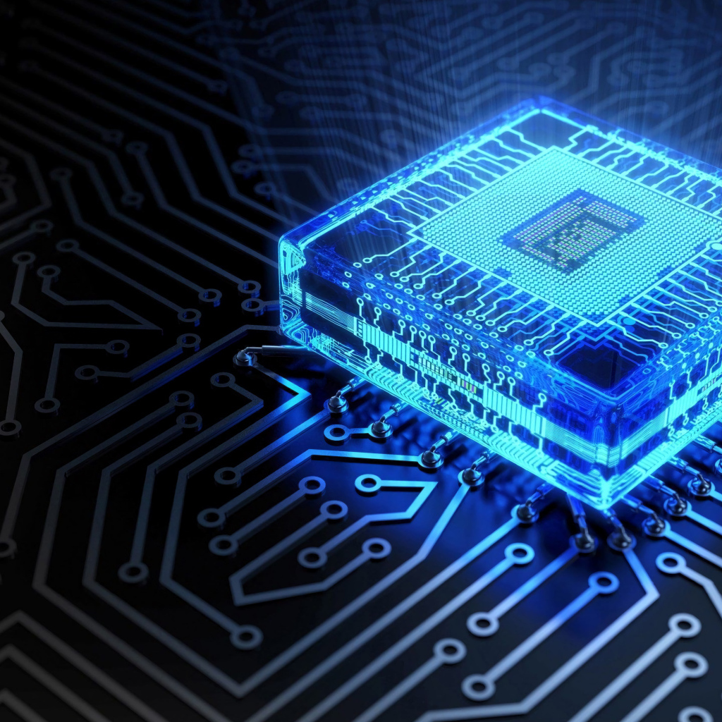 Неоновый чипсет на плане