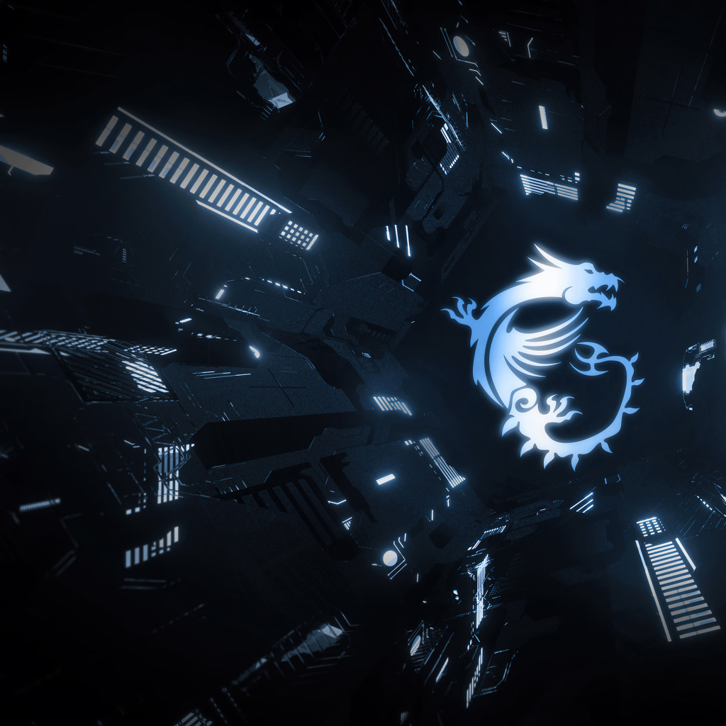 Компьютерный логотип msi 