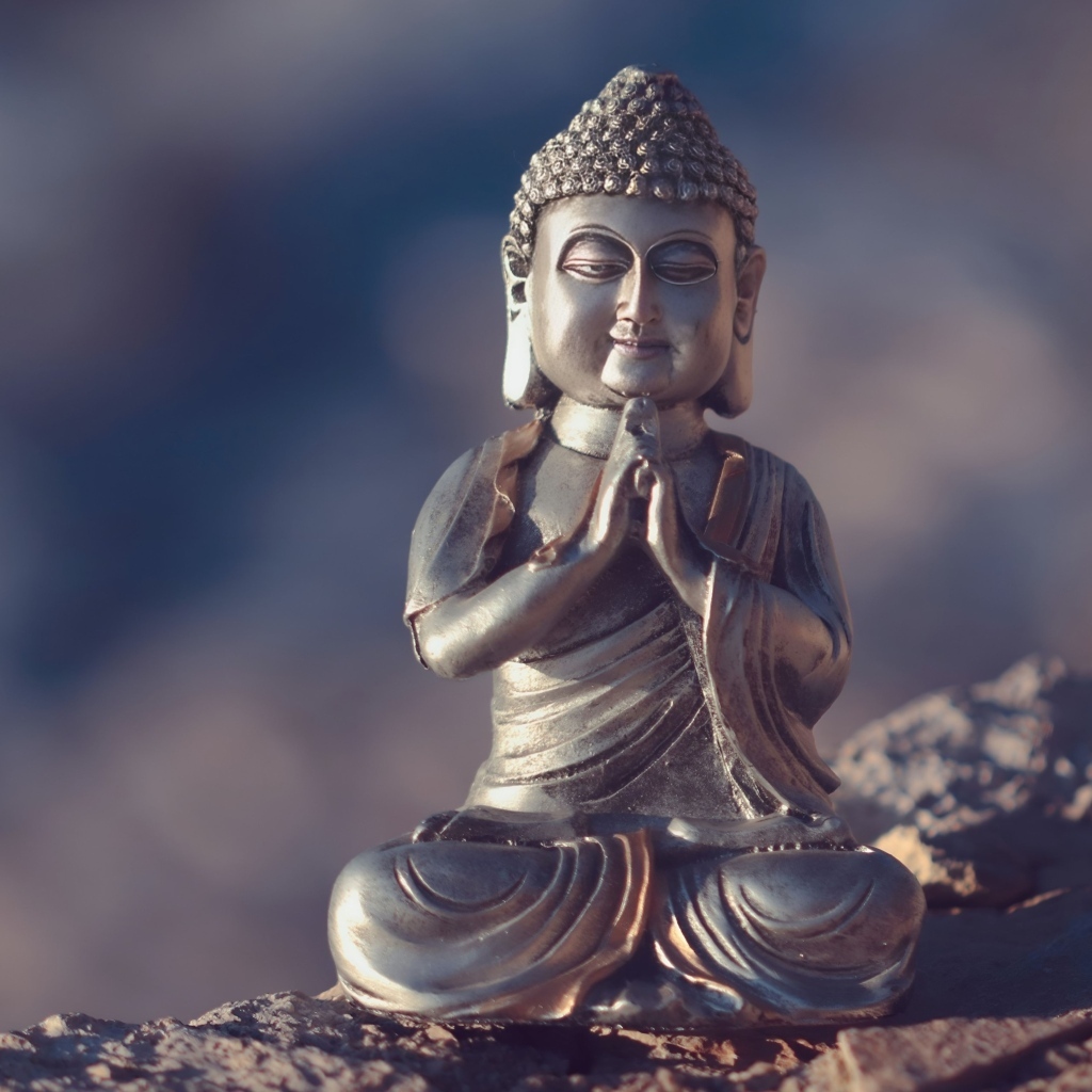 Статуэтка Будды крупным планом