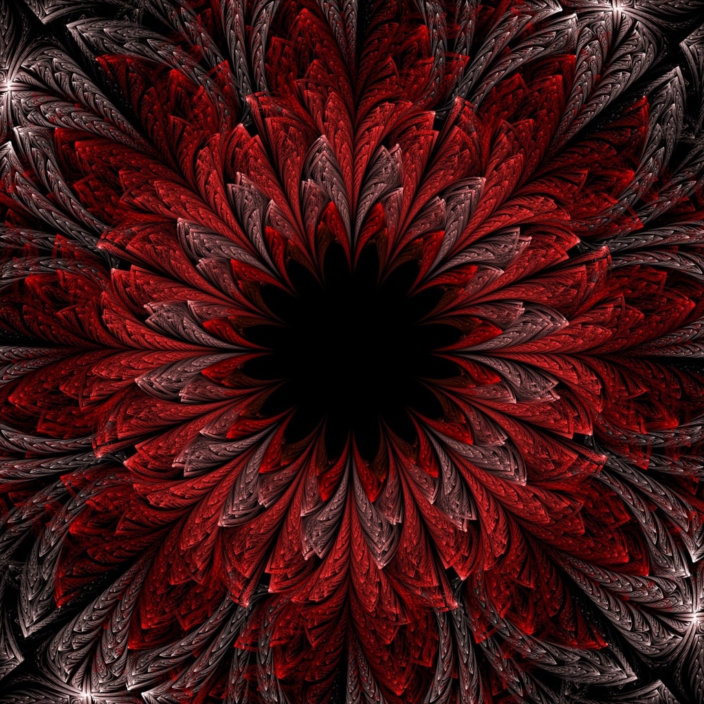 Красивый узорный абстрактный зрачок