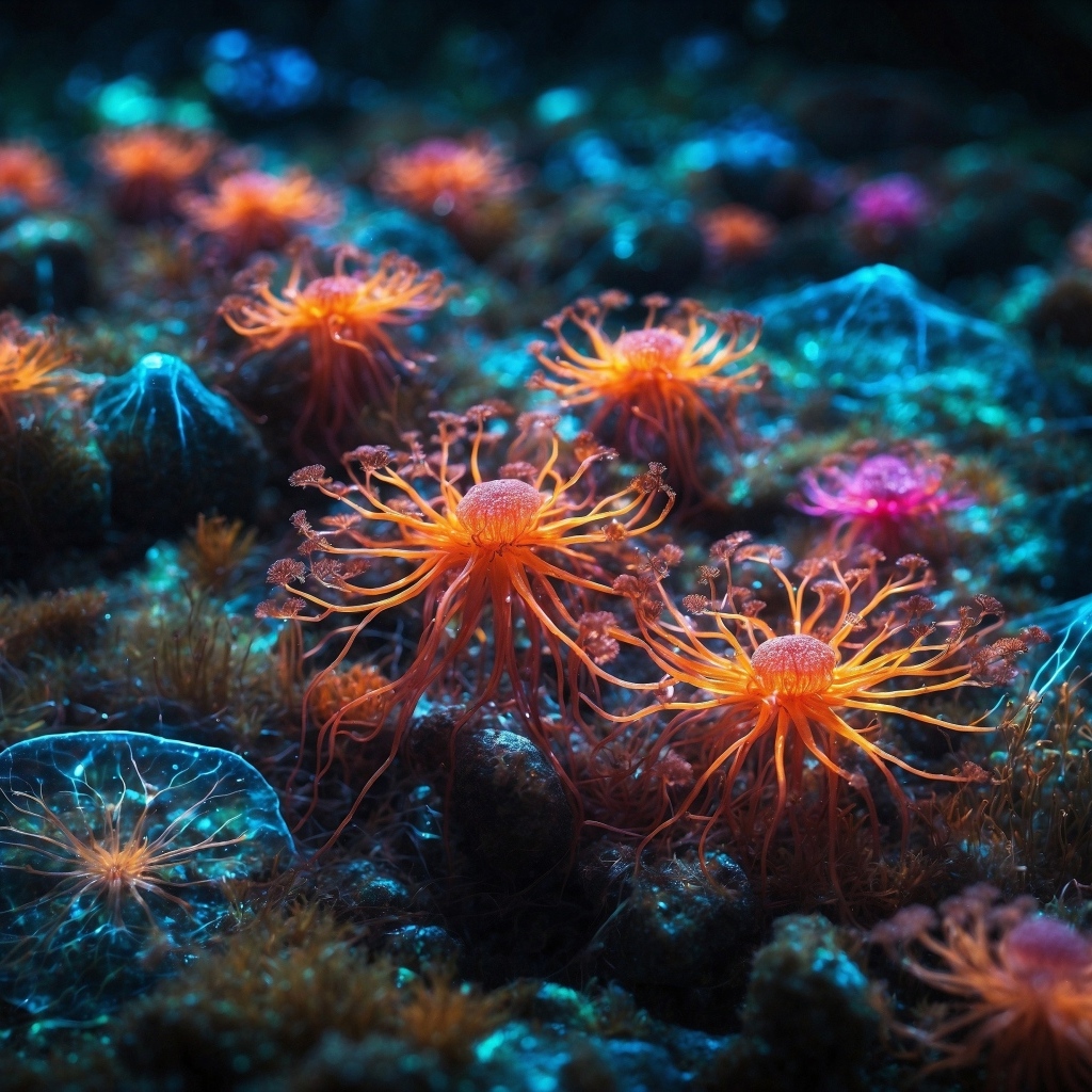 Фантастические растения подводного мира