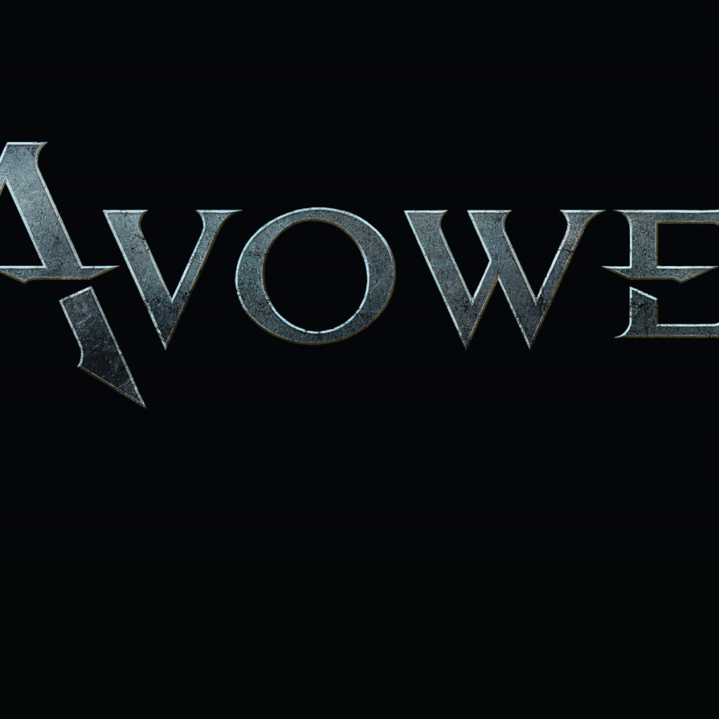 Постер компьютерной игры Avowed на черном фоне