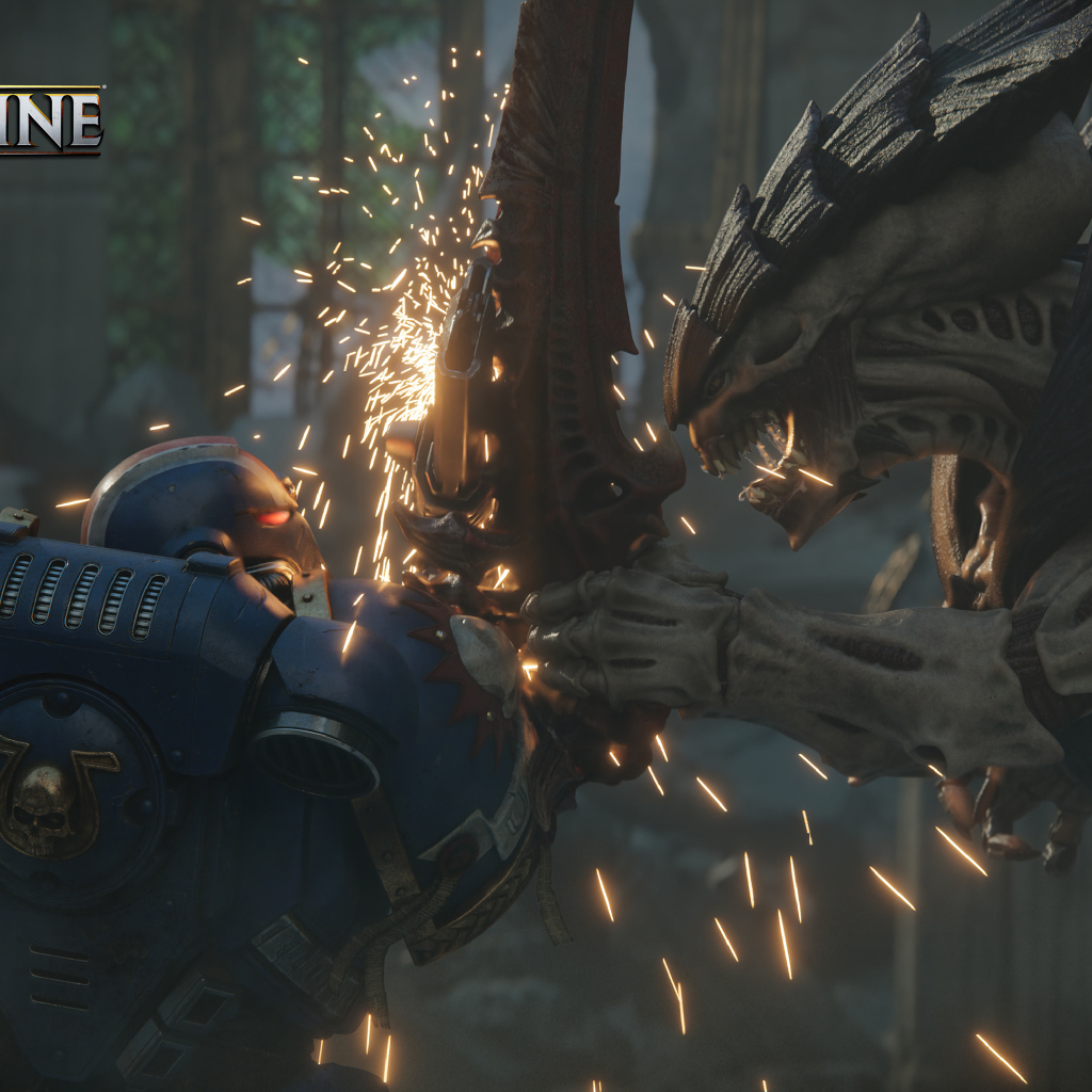 Битва в компьютерной игре Warhammer 40,000: Space Marine 2