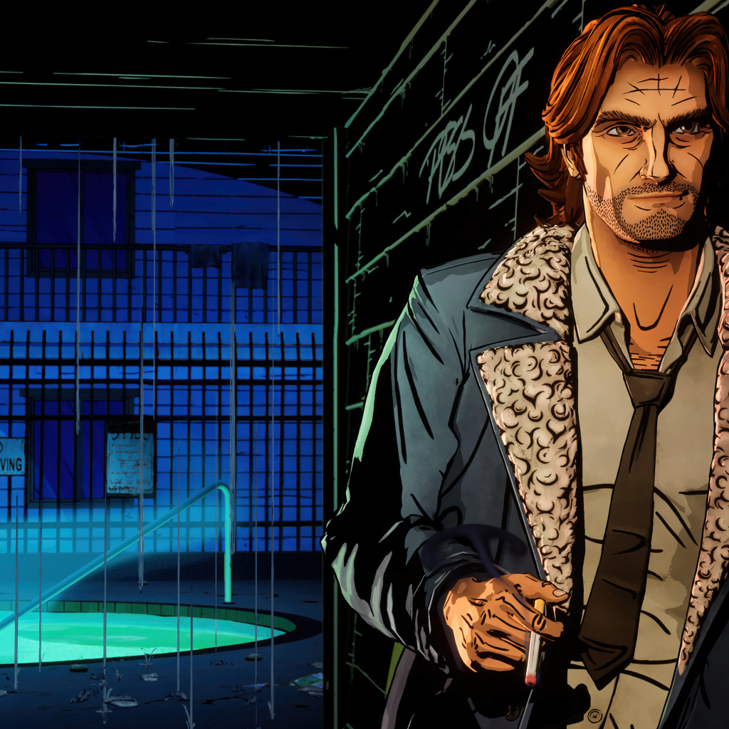 Персонаж компьютерной игры The Wolf Among Us 2