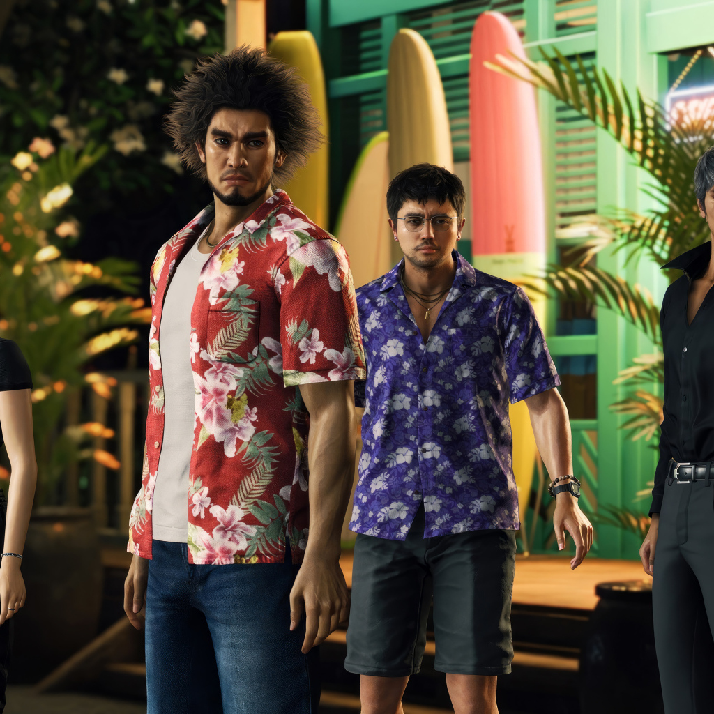 Персонажи компьютерной игры Like a Dragon: Infinite Wealth