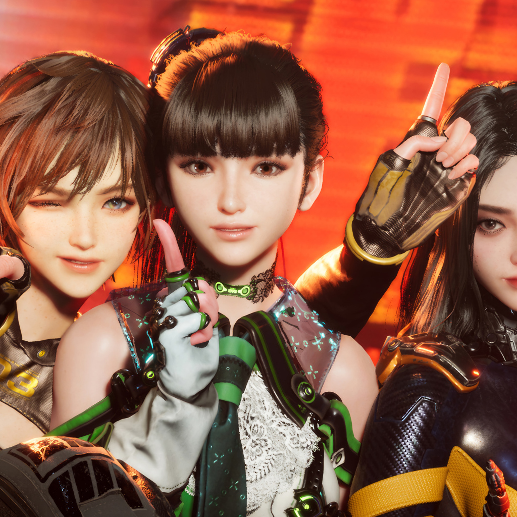 Персонажи компьютерной игры Stellar Blade, 2024