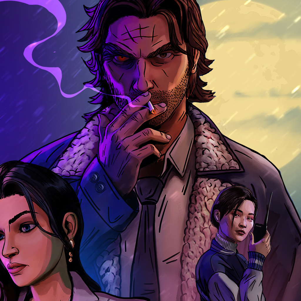 Персонажи новой компьютерной игры The Wolf Among Us 2
