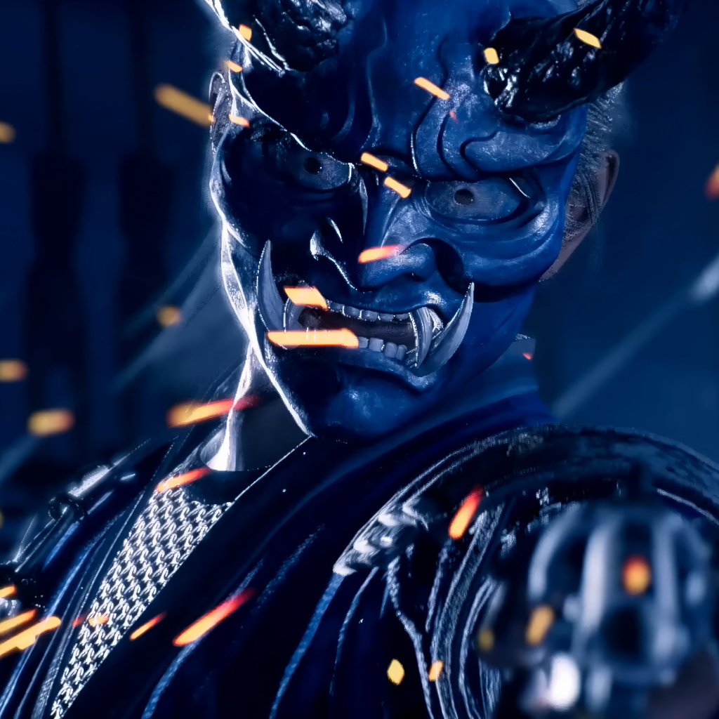 Демон из компьютерной игры Rise of the Ronin