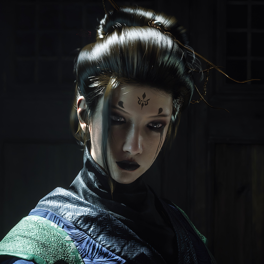 Девушка персонаж компьютерной игры Black Myth. Wukong, 2024