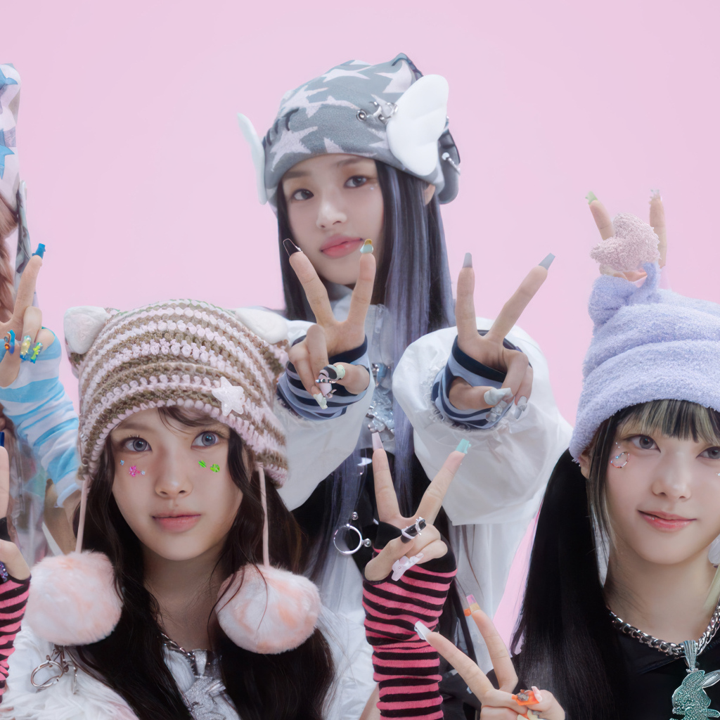 Девушки из коллаборации PUBG x NewJeans
