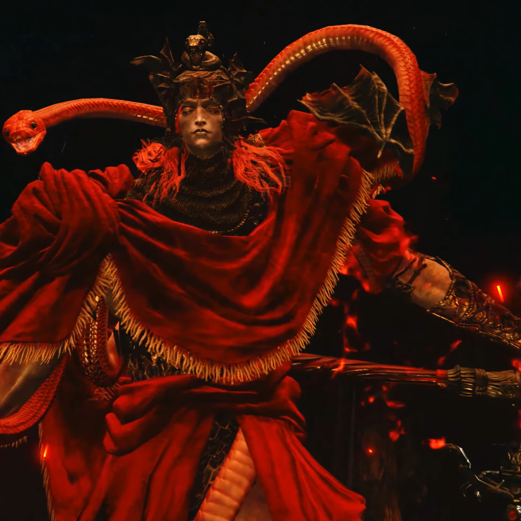 Монстр из компьютерной игры Elden Ring: Shadow of the Erdtree, 2024