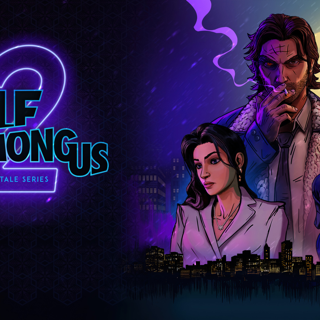 Постер компьютерной игры The Wolf Among Us 2