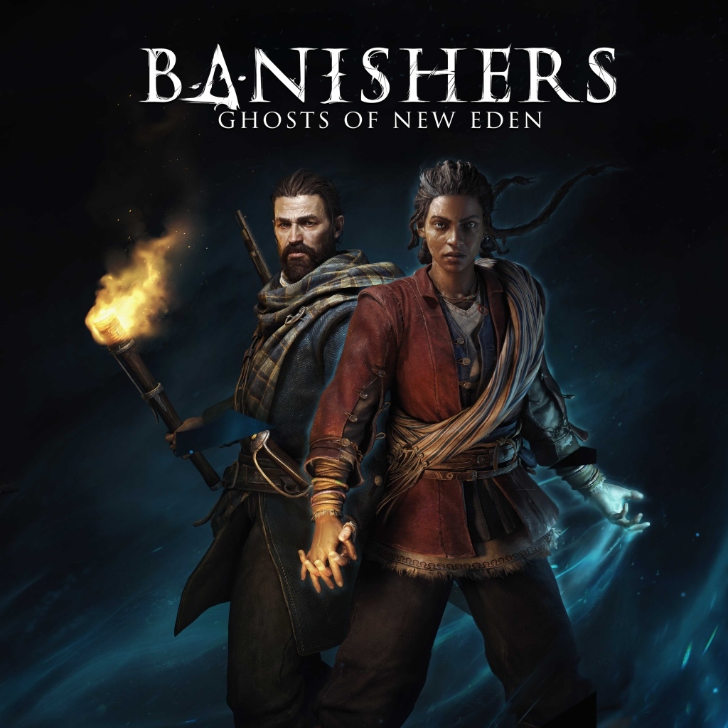 Постер новой компьютерной игры Banishers: Ghosts of New Eden