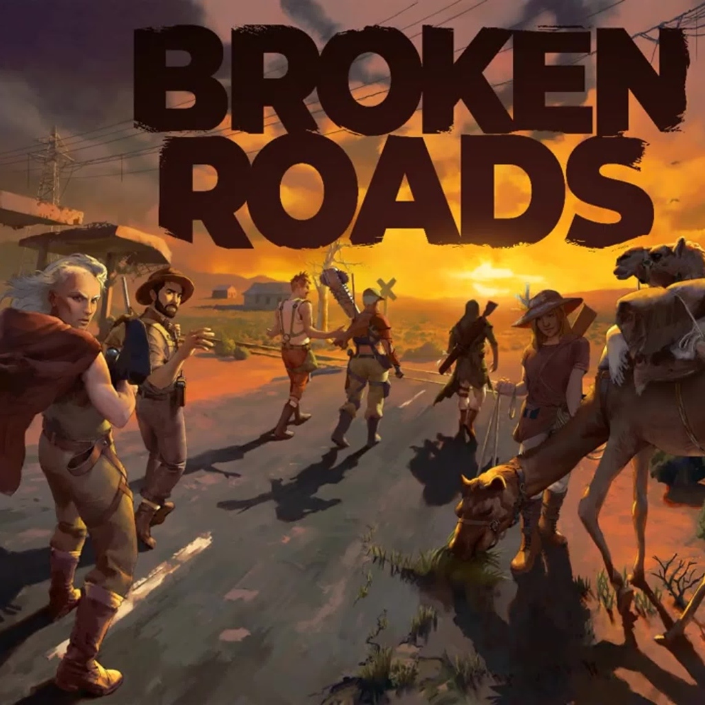 Постер новой компьютерной игры Broken Roads