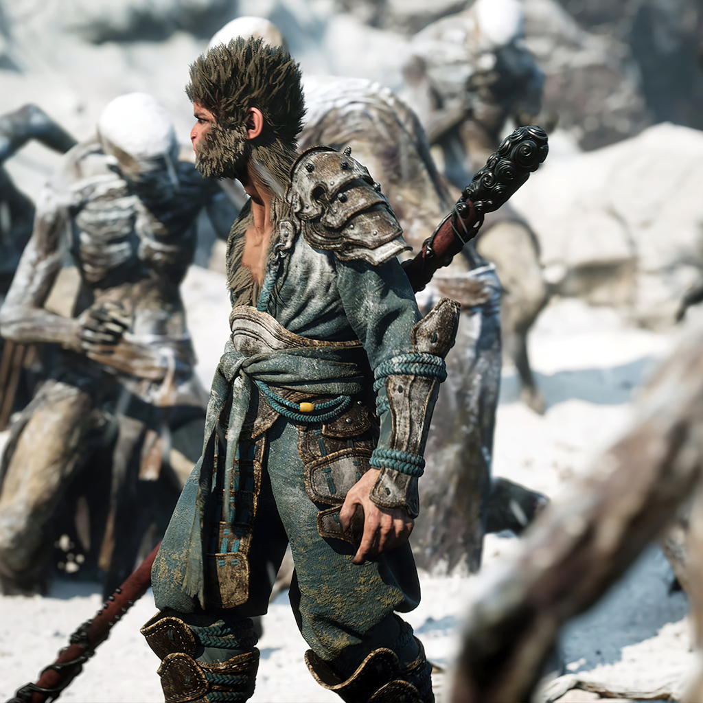 Кадр новой компьютерной игры Black Myth: Wukong, 2024