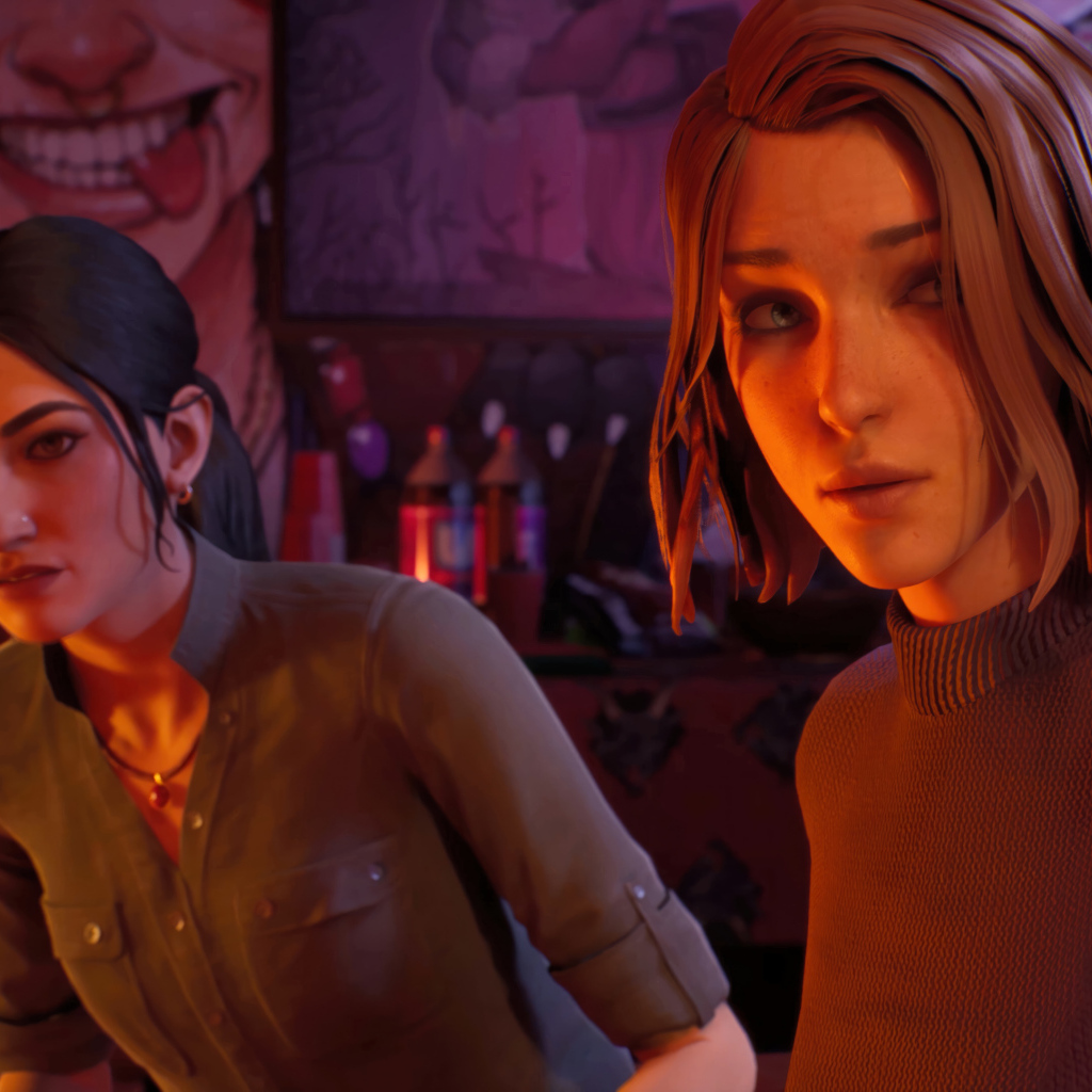 Две девушки персонажи компьютерной игры Life is Strange: Double Exposure