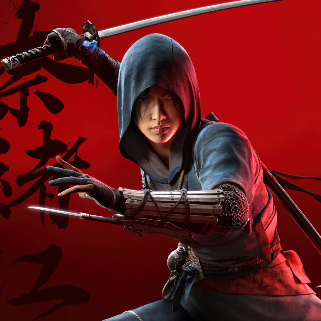 Девушка воин из компьютерной игры Assassin’s Creed Shadows