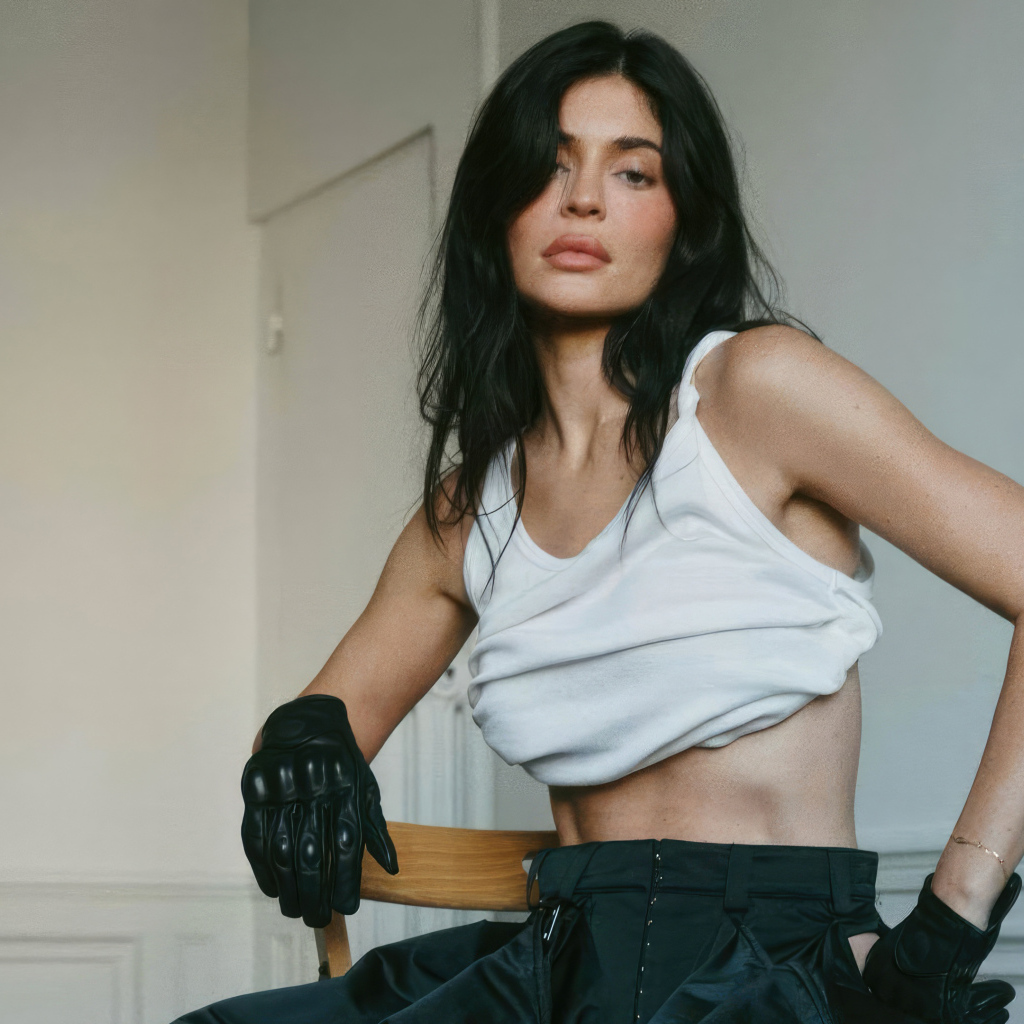 Спортивная девушка модель Кайли Дженнер