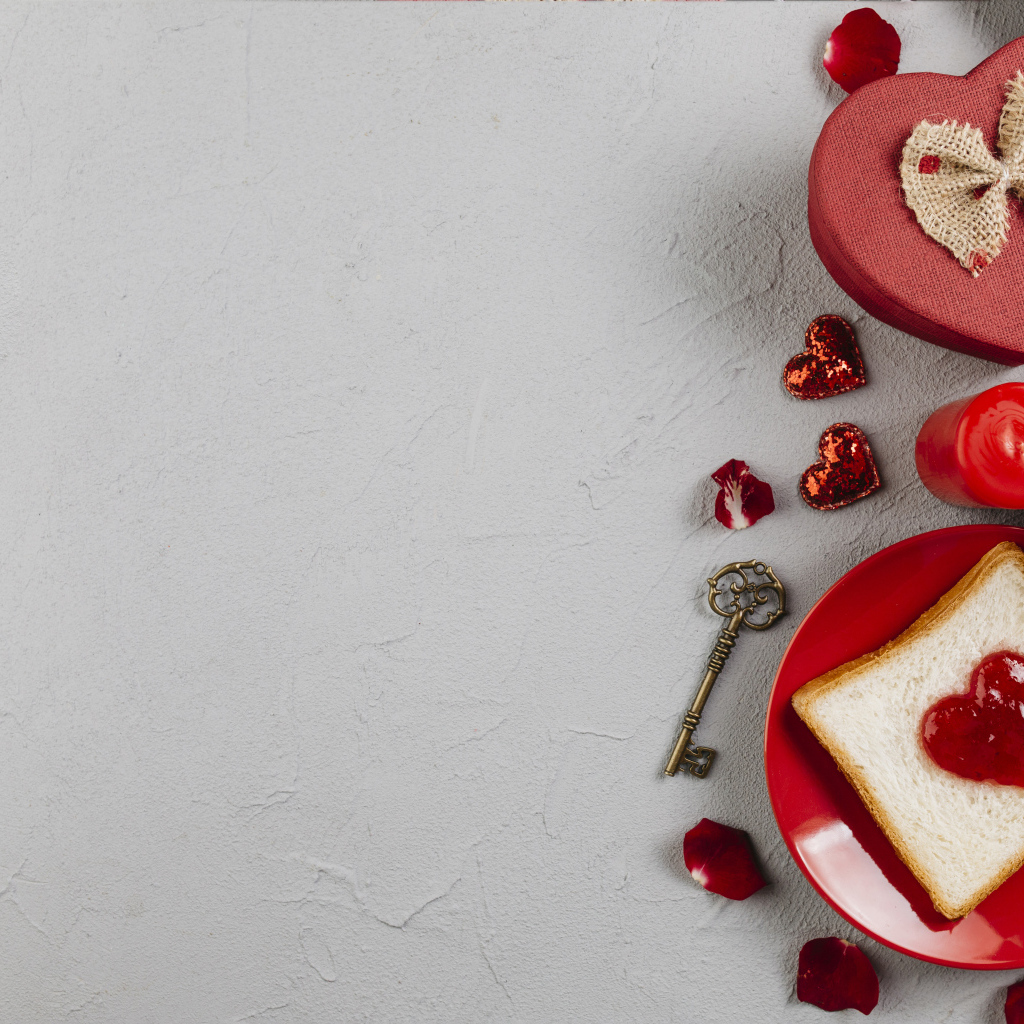 Угощения для любимой, фон для поздравительной открытки