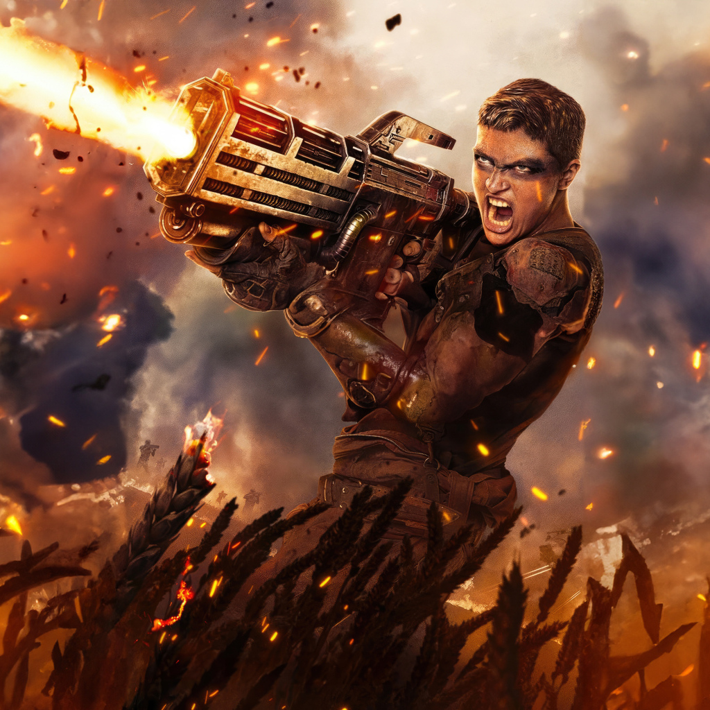 Девушка с оружием персонаж  нового фильма Мятежная Луна: Дарующая шрамы, 2024