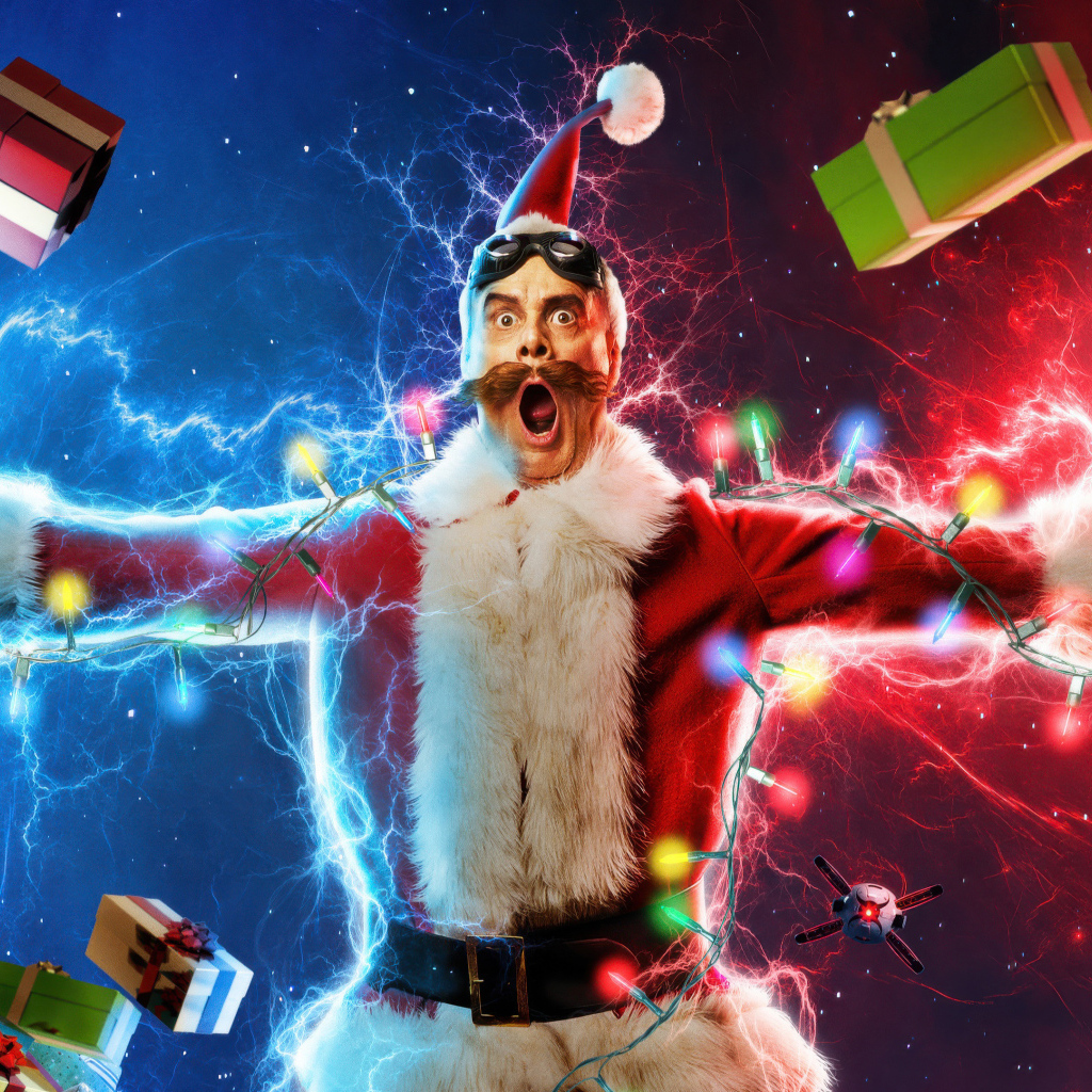 Актер Джим Керри в новом фильме Соник 3 в кино