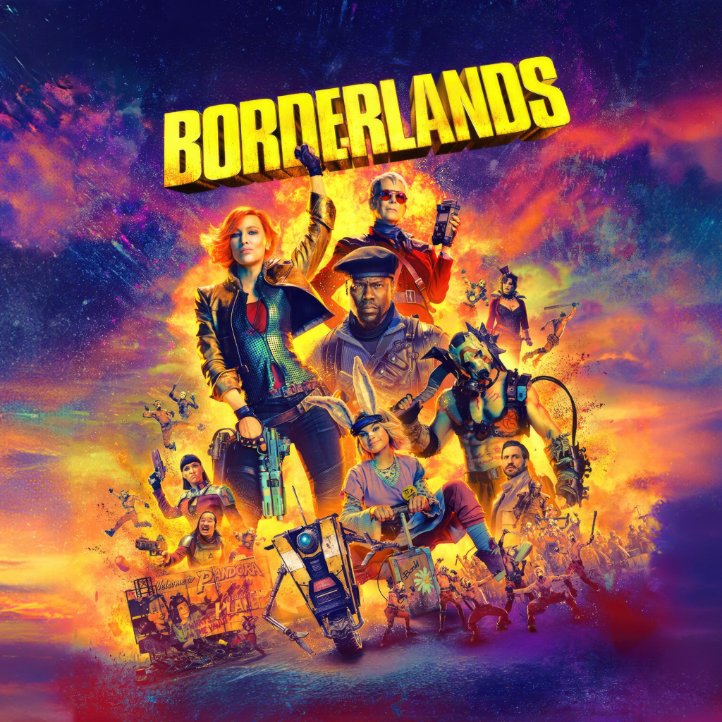 Яркий постер нового фильма Бордерлендс, 2024