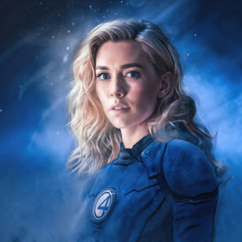 Персонаж  Невидимая леди новый фильм Фантастическая четверка, 2025