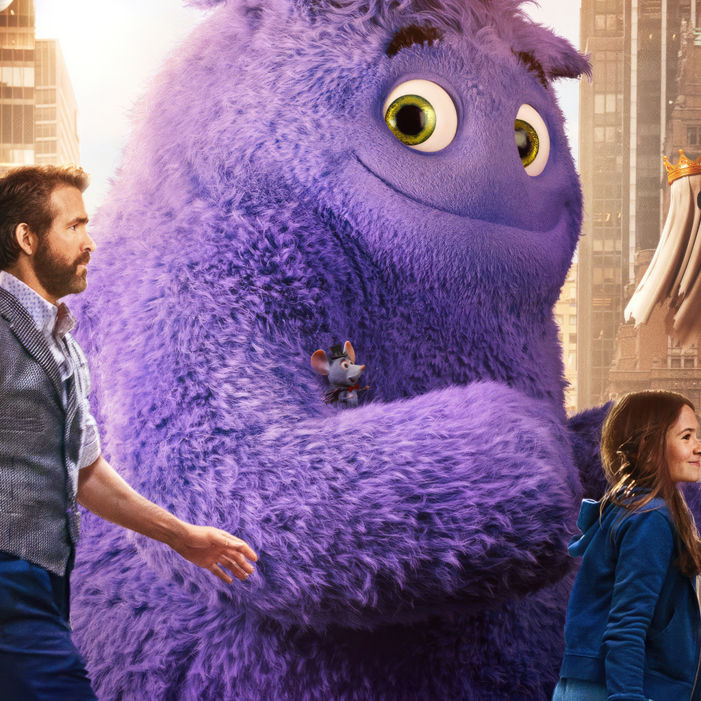 Персонажи в городе фильм Воображаемые друзья (IF), 2024