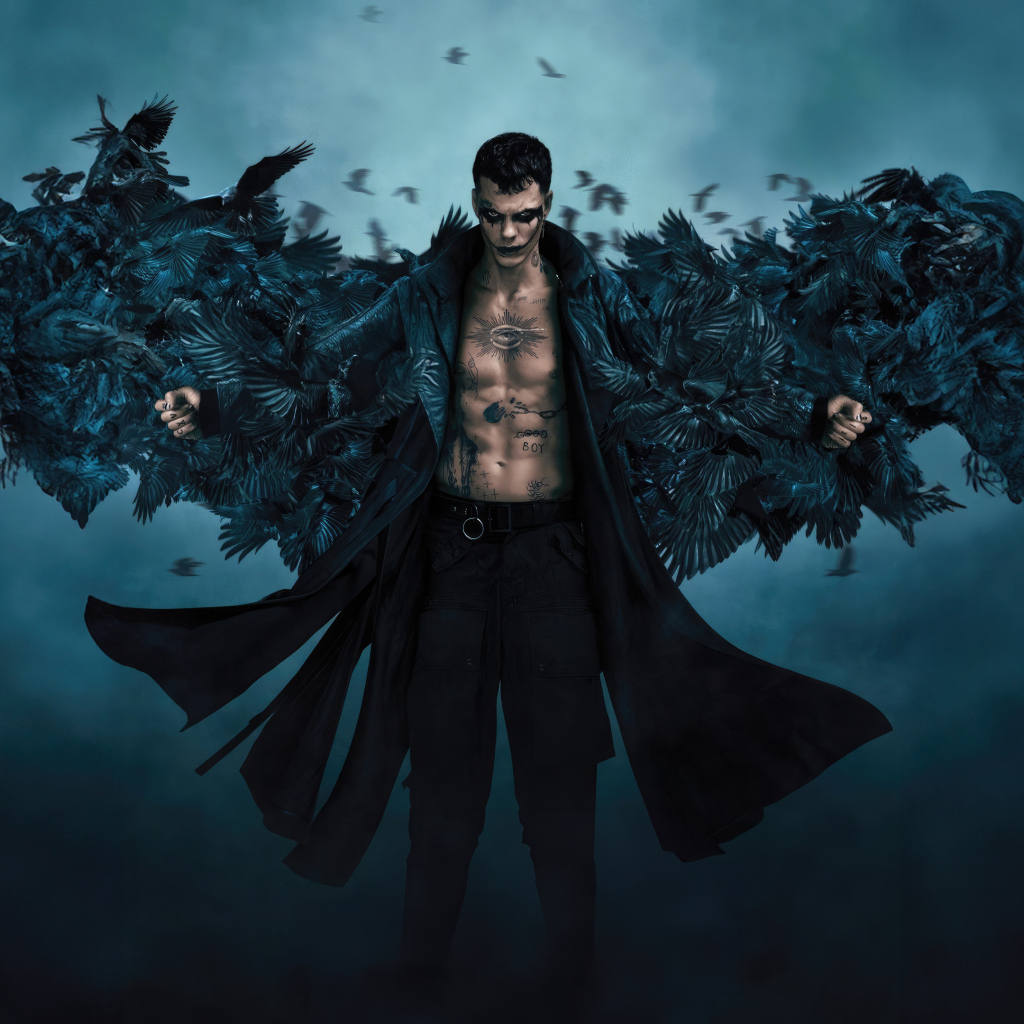 Герой с черными крыльями, фильм Ворон 2024