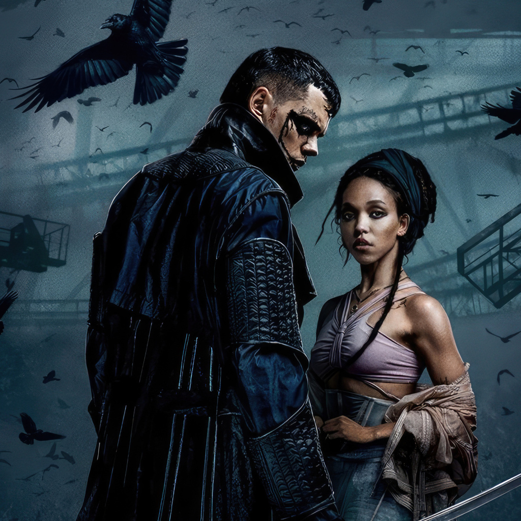 Герои нового фильма Ворон, 2024