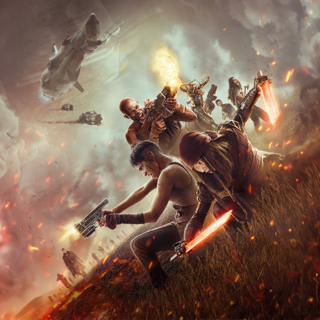 Постер нового фильма Мятежная Луна: Дарующая шрамы, 2024