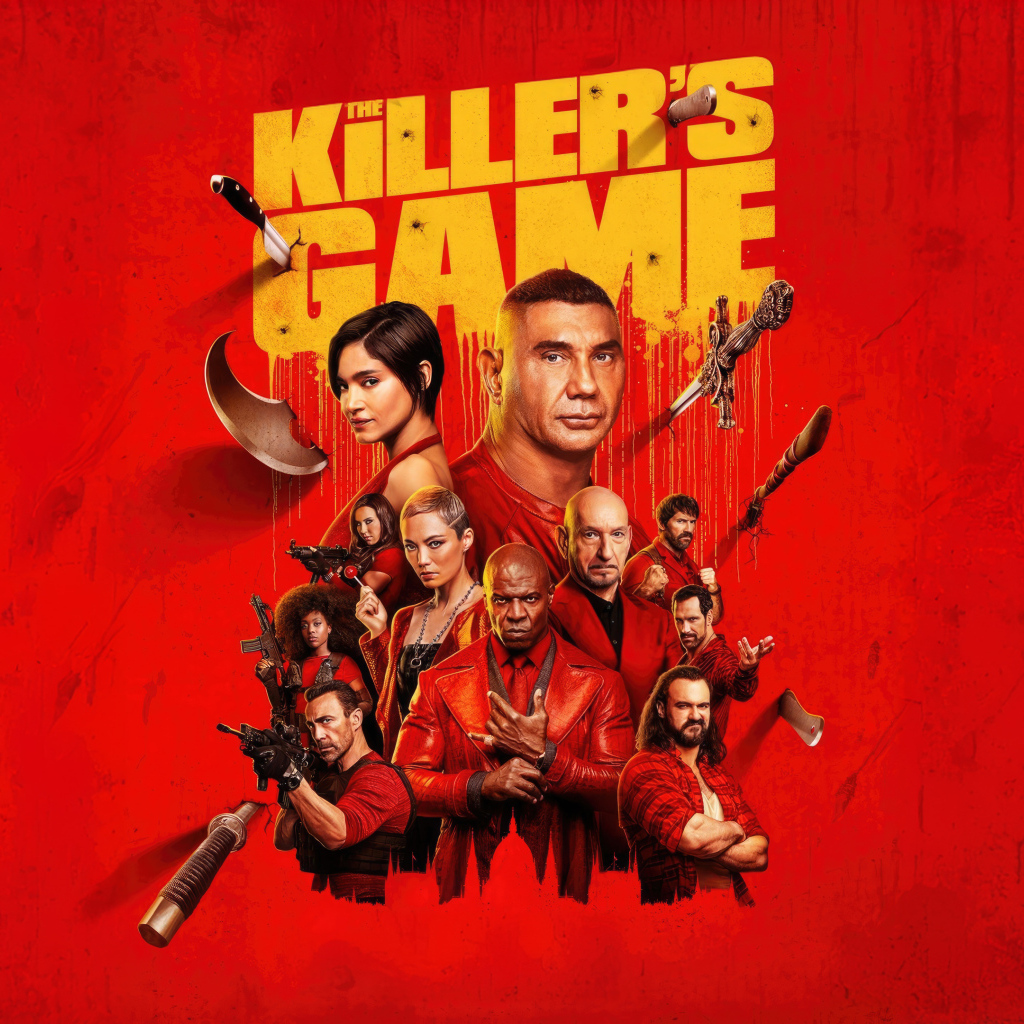Постер нового фильма Игра киллера, 2024