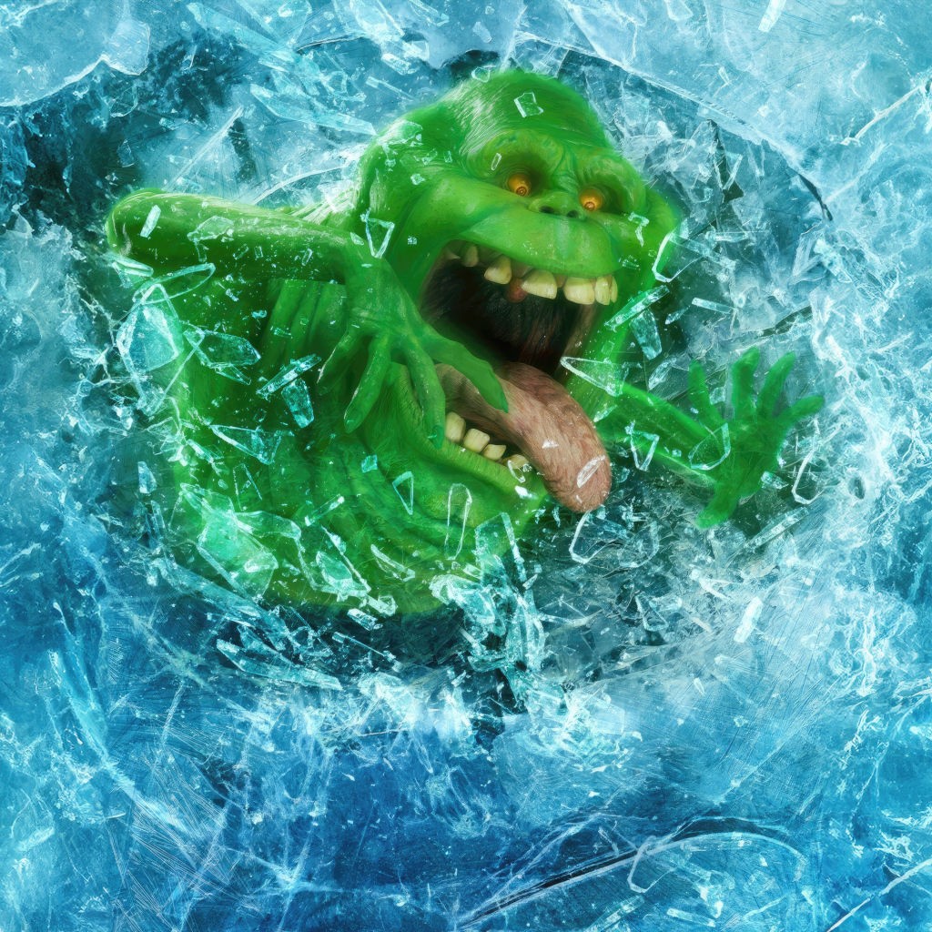 Лизун персонаж фильма Охотники за привидениями: Леденящий ужас, 2024