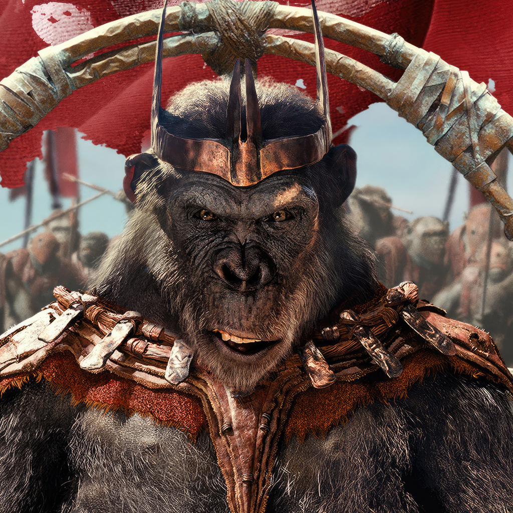 Король обезьян в новом фильме Планета обезьян: Новое царство