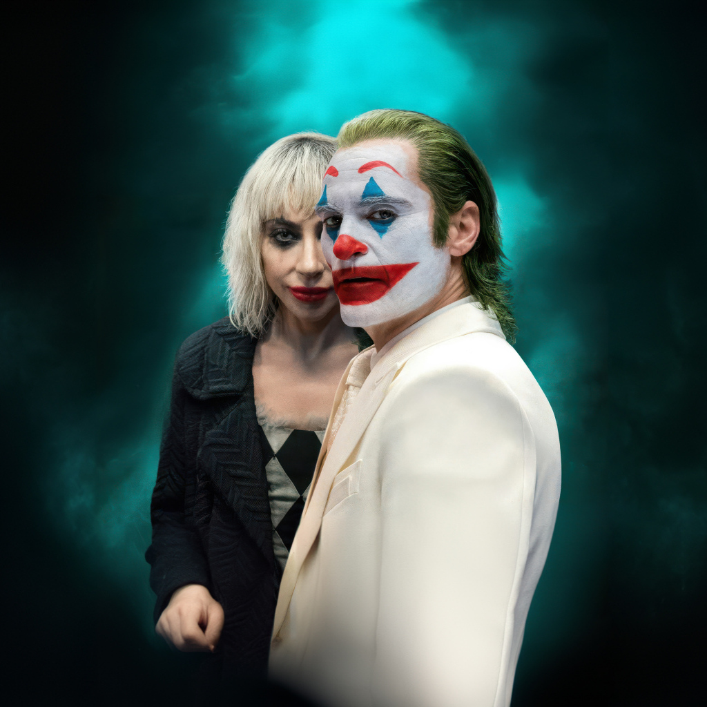 Главные персонажи фильма Джокер: Безумие на двоих в дыму