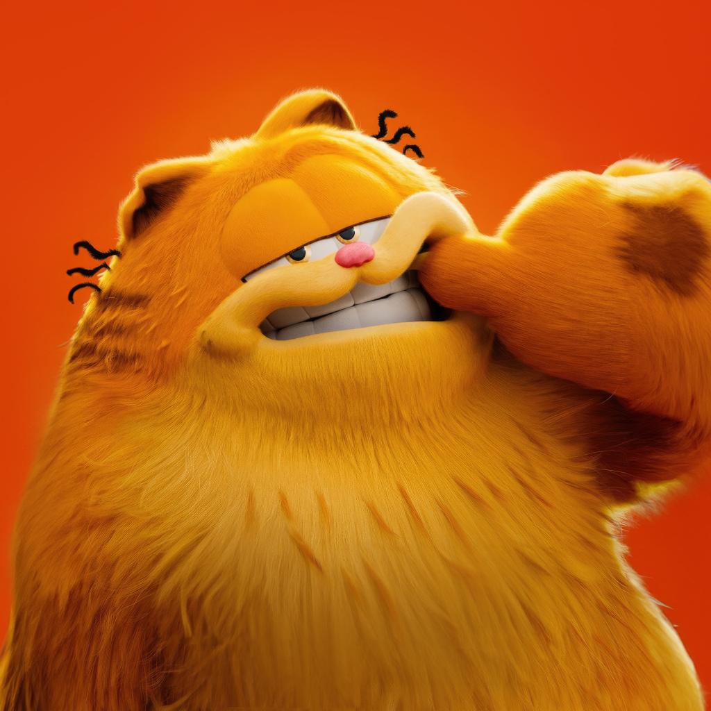 Кот Вик персонаж нового мультфильма Гарфилд в кино, 2024